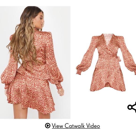 PrettyLittleThing Dresses & Skirts - Pretty Little Things wrap mini dress